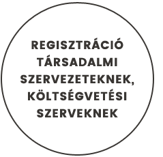 Regisztráció társadalmi szervezeteknek, költségvetési szerveknek